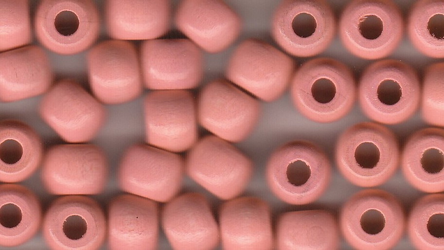 Grosslochperlen pink