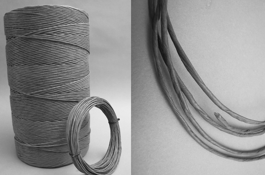 Papierschnur anthrazit